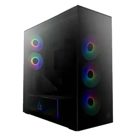 ARCTIC Xtender VG E-ATX Mid-Tower Tinted Glass Computer Case - Black