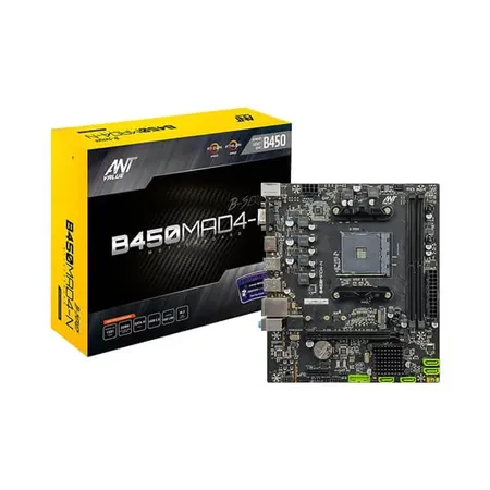 ANT VALUE B450MAD4-N DDR4 AMD Motherboard