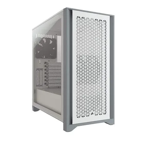 CORSAIR 4000D AIRFLOW White ATX Mid-Tower Cabinet with two 120mm AirGuide fans