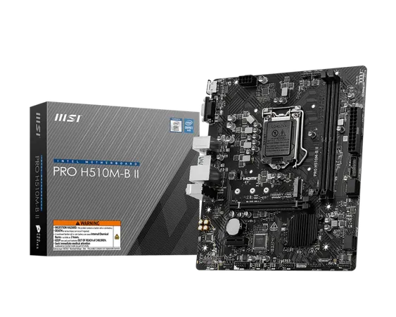 MSI Pro H510M-B II DDR4 Intel Motherboard