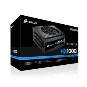 Corsair HX1000i Fully Modular Ultra-Low Noise Platinum ATX 1000 Watt PC Power Supply CP-9020214-IN