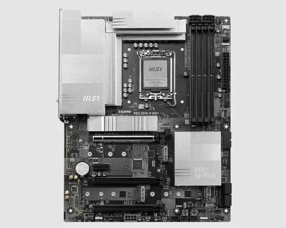 MSI PRO Z890-P WIFI LGA 1851Socket ATX Intel Z890 Chipset DDR5 Motherboard for Desktop