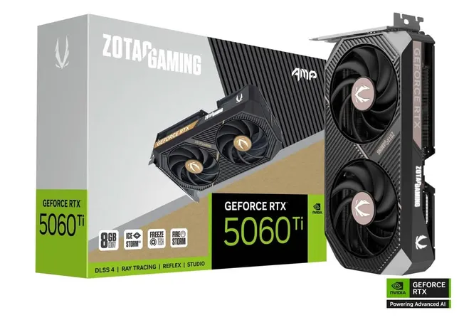 ZOTAC GAMING GeForce RTX 5060 Ti 8GB AMP