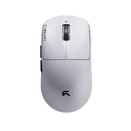 Cybeart Xeus – 8K 39g Ultra-light Tri-Mode Wireless Gaming Mouse – White
