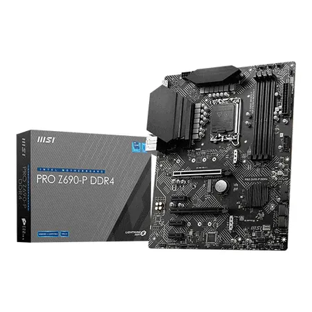 MSI PRO Z690-P DDR4 Intel Motherboard Supports Intel 12th , 13th & 14th Gen Processors