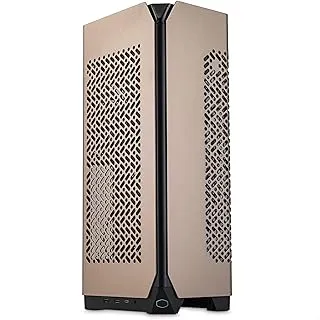 Cooler Master Aluminum Ncore 100 Max Itx Sff Computer Case-Bronze Edition|Pre Installed SFX 850 ATX 3.0 PSU,Customized CPU Cooler&Pcie 4.0 Riser Cable|You Can Fit RTX 4080 Super|USB Type C