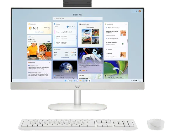 HP AIO 24-CR0477IN (I5-1334U/8/512GB/24/W11 MS24/SHELL WHITE)