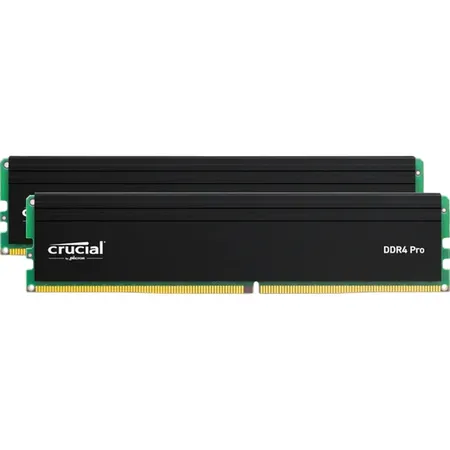 Crucial Pro 64GB Kit DDR4 RAM 3200MHz 288 PIN UDIMM Gaming Desktop Memory
