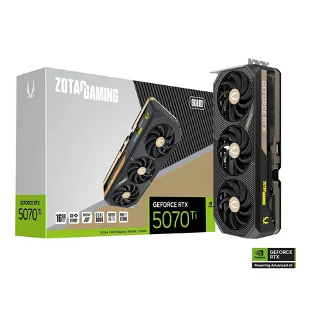 ZOTAC GAMING GeForce RTX 5070 Ti Solid 16GB Nvidia Graphic Card