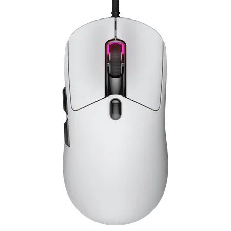 COUGAR MINOS NEO RGB Wired Ambidextrous Gaming Mouse ( White ) ( 6200DPI / 6 Macro Buttons )