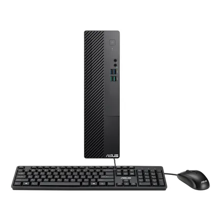 ASUS S500SE, INTEL CORE I3-13100 PROCESSOR 3.4GHZ (12M CACHE, UP TO 4.5GHZ, 4 CORES), TOWER PC (8GB RAM/512GB SSD/WINDOWS 11/OFFICE HOME/WITH WIRED KEYBOARD & MOUSE/BLACK/5 KG), S500SE-313100019WS
