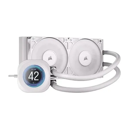 Corsair Nautilus 240 RS LCD White CPU Liquid Cooler