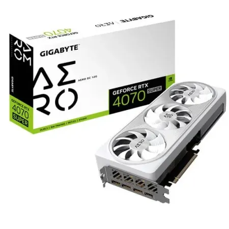 Gigabyte RTX 4070 Super Aero OC 12GB Gaming Graphics Card GV-N407SAERO-OC-12GD