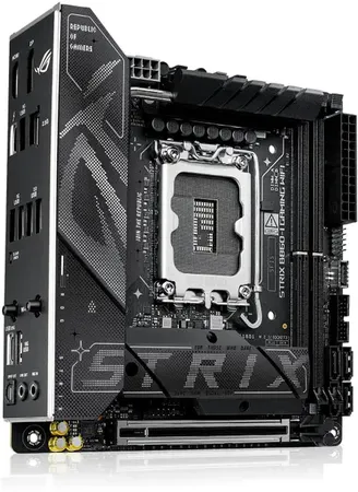 ASUS ROG STRIX B860-I GAMING WIFI B860 LGA 1851 mITX Mini-ITX motherboard, Intel® Core™ Ultra Series 2 Ready, Advanced AI ready, 10+1+2+1 stage, DDR5, 2.5G LAN, WiFi7, M.2, Thunderbolt™ 4, USB Type-C®