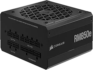 Corsair RM850e Fully Modular Low-Noise ATX Power Supply/PSU for PC - Dual EPS12V Connectors - 105°C-Rated Capacitors - 80 Plus Gold Efficiency - CP-9020249-IN