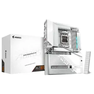 Gigabyte X870 AORUS STEALTH ICE AMD AM5 Socket DDR5 Motherboard