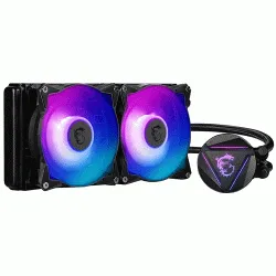 MSI MAG Coreliquid E240 ARGB 240mm with Intel & AMD Socket Support, Dual 120mm Fans, CPU Liquid Cooler