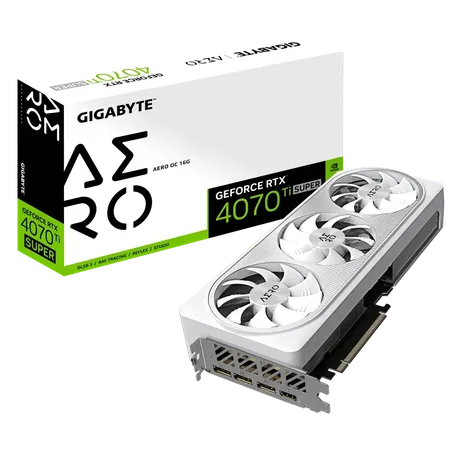 GIGABYTE GeForce RTX 4070 Ti Super Aero OC 16GB Nvidia Graphic Card