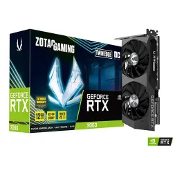 ZOTAC GAMING GeForce RTX 3060 Twin Edge OC 12GB LHR GDDR6 Graphic Card ZT-A30600H-10M