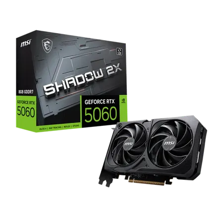 MSI GeForce RTX 5060 Shadow 2X 8GB Nvidia Graphic Card