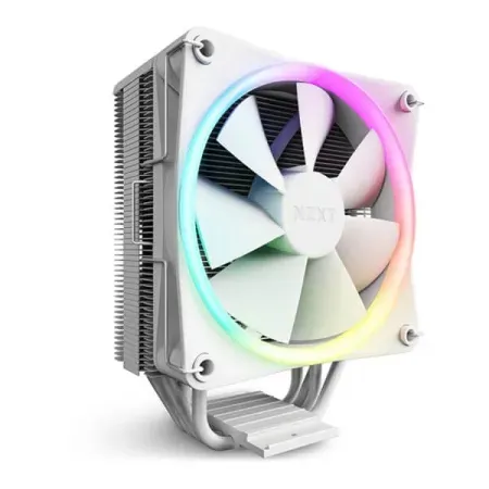 NZXT T120 RGB 120mm PWM RGB Single Tower CPU Air Cooler (White)