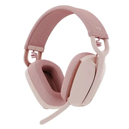 LOGITECH Zone Vibe 100 Lightweight RGB Wireless Stereo Gaming Headphone ( Off-White ) ( PC )