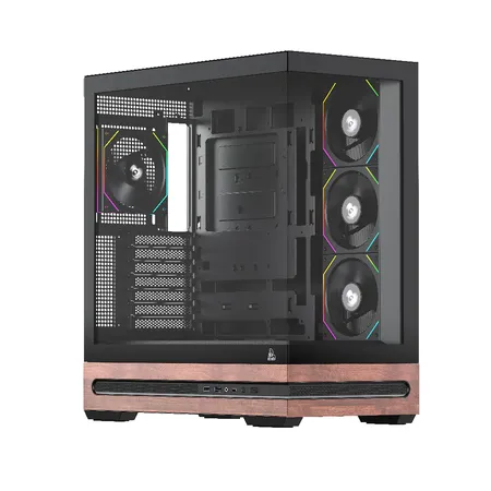 TAG Gamerz Stellar Prime ARGB E-Atx Mid Tower Cabinet Black (TG-C-Stellar Prime-B)