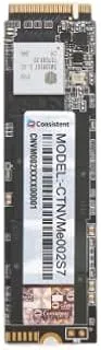 Consistent 512 GB NVMe PCIe M.2 SSD 2280, 3D NAND with SLC Cache, Up to 2200MB/s, 5 Years Warranty