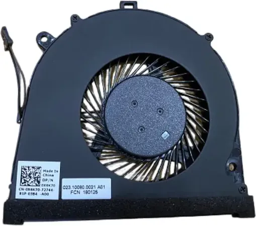 us info Laptop CPU Fan For Dell Latitude 3480 E3480, 15-3580, E3580 FAN No:-0X6K70 Cooling Fan Laptop Cooler
