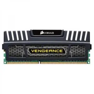 Corsair VENGEANCE Series 8GB (8GBX1) DDR3 DRAM 1600MHz Black Memory CMZ8GX3M1A1600C10