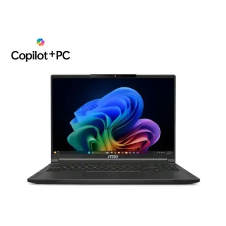 MSI Stealth A16 AI+,AMD Ryzen AI 9 365,41CM QHD+ 240Hz Gaming Laptop(32GB/1TB NVMe SSD/Windows 11 Home/Office 2021/NVIDIA GeForce RTX 4060,GDDR6 8GB/Core Black/2.1Kg) A3HVFG-075IN
