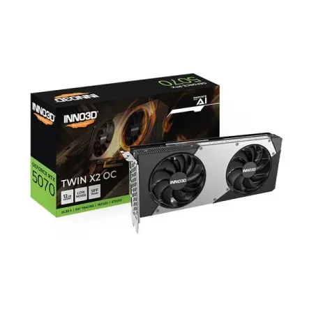 Inno3d Nvidia GeForce RTX 5070 Twin X2 OC 12GB GDDR7 Dual Fan Graphics Card