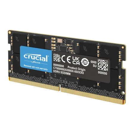 CRUCIAL 8GB DDR5-5600 SODIMM CL46 LAPTOP RAM CT8G56C46S5