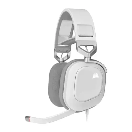 CORSAIR HS80 RGB Wireless 7.1 Surround Gaming Headphone With Mic ( White ) ( PC/PS5/PS4 )