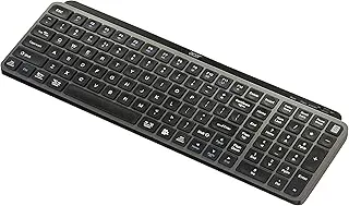 acer KeyPro X105 Wireless Keyboard I Dual Mode 2.4GHz USB + BT 5.0 I 105 Keys Full Size Keyboard I Rechargeable 400mAh Battery I USB-C Charging I 64H Use I Windows Mac Android Compatible I Space Grey