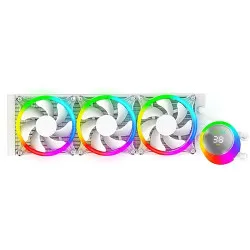 Ant Esports Ice Chroma 360 Argb 360mm Liquid Cooler White (ICE-CHROMA-360-ARGB-WHITE)