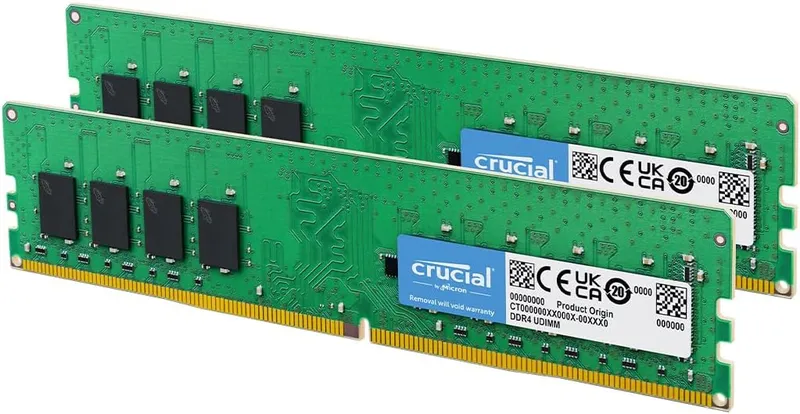 CRUCIAL PRO 16GB DDR4-3200 UDIMM CL22 RAM CP16G4DFRA32A