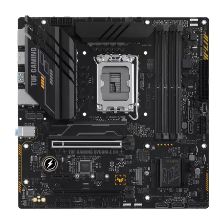 ASUS TUF GAMING B760M-E D4 DDR4 MOTHERBOARD