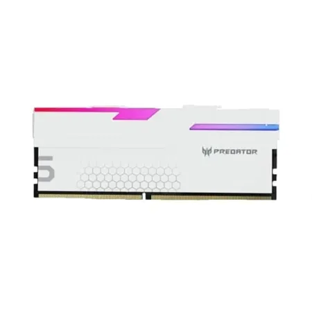 Acer Predator Hera RGB 96GB (48GBx2) DDR5 RAM 6000MHz CL28 288-Pin Desktop Memory - Silver