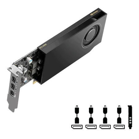 NVIDIA RTX A1000 8GB GDDR6 Professional Workstation Graphics Card