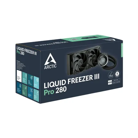 Arctic Liquid Freezer III Pro 360 A-RGB Liquid CPU Cooler (Black)