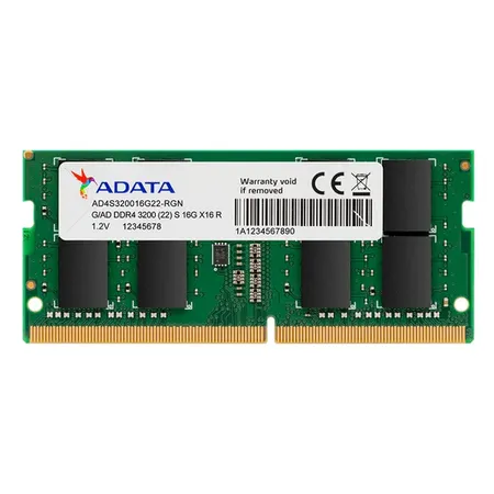 ADATA 8GB DDR4 RAM 3200MHz CL22 SO-DIMM Laptop Memory Module
