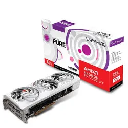 Sapphire PURE AMD RADEON� RX 7700 XT GDDR6 12 GB AMD/ATI Chipset 192 bit 2584 MHz Graphics Card