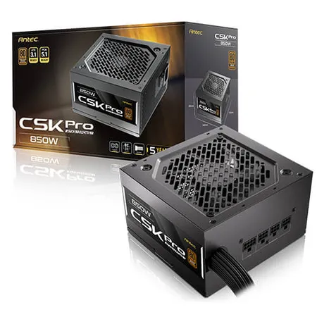 ANTEC CSK850 PRO ATX 3.1 80 PLUS BRONZE SEMI-MODULAR SMPS