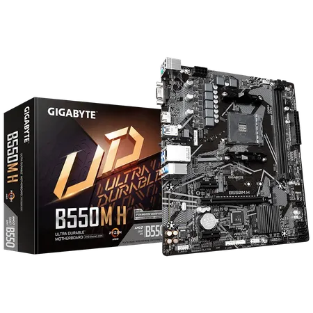 GIGABYTE B550M H DDR4 AMD Motherboard