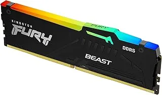 Kingston Fury Beast Black RGB Expo 32GB 6000MT/s DDR5 CL30 DIMM Desktop Gaming Memory Single Module - KF560C30BBEA-32