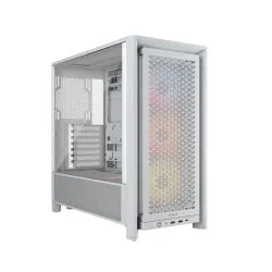 CORSAIR FRAME 4000D RS ARGB Modular High Airflow Mid-Tower PC Case-White