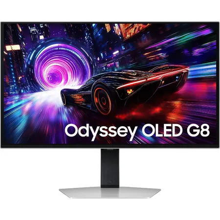 SAMSUNG Odyssey G8 LS32FG810SWXXL 32 Inch 4K UHD 240Hz OLED Panel 99%SRGB 0.3MS AMD Freesync Gaming Monitor