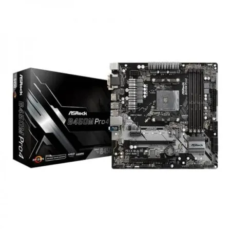 ASROCK B450M Pro4 DDR4 AMD Motherboard