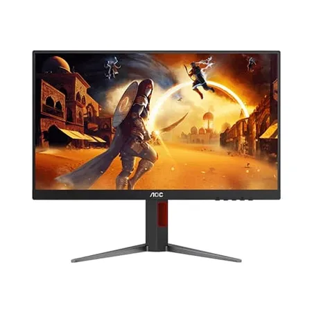 AOC 24G4 Gaming Monitor 23.8 Inch, IPS, FHD (1920 x 1080) 180Hz, Flat 3FL, HDMI, Height, Tilt & Pivot Adjust Stand, HAS(Black)